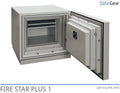 Fire Star Plus 1 Cassaforte Per Dati (84 LTO) - Test antieffrazione Grado I / Test antincendio 120 min
