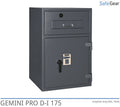 Gemini Pro D-I 250 Deposit Safe (294 L) - Burglary Test D-I - Key Lock