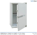 Brixia Uno 4 Cassaforte (88L) - Apertura a sinistra - Prova di scasso Classe I - Serratura a codice