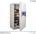 DataPlus 5 Cassaforte Per Dati ignifuga (1222 LTO) - Protezione antieffrazione Grado S2 / Test antincendio 120 min