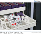 Data Safe Office Data Star - Fire resistant 60 min - Key Lock