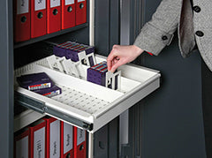 Cestello estraibile per dati - Larghezza 450 mm - Fire Star Plus