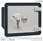 Caja Fuerte - Ollé I Mural - 2 - Cierre Electrónico - con Buzón