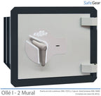 Caja Fuerte - Ollé I Mural - 2 - Cerradura Llave - con Buzón