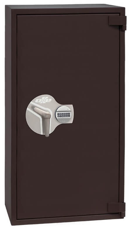 Ollé III-8 Grade 3 safe with code lock, front view