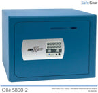 Caja Fuerte - Olle S802 - con Buzón - Cerradura Llave