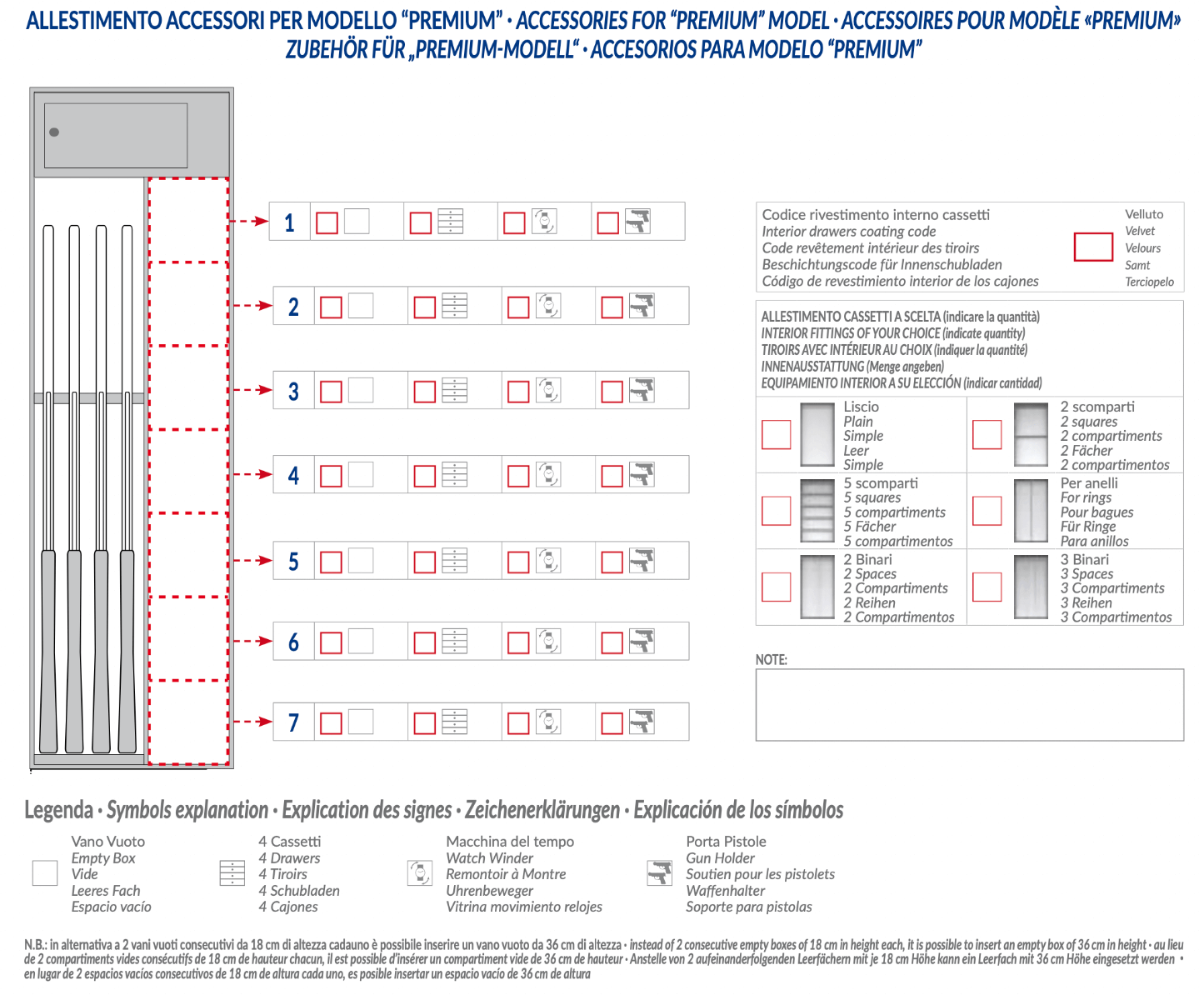 Cassaforte Per Armi Brixia - Test antieffrazione Grado I