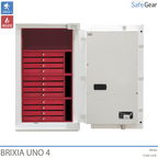 Brixia Uno 4 Pengeskab (88L) - Indbrudstest Grade I