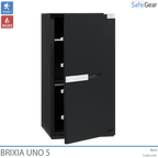 Brixia Uno 5 Pengeskab (147L) - Indbrudstest Grade I
