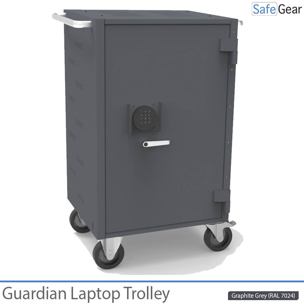 Guardian 1200 Computer Cart - 20 Laptops with Charging