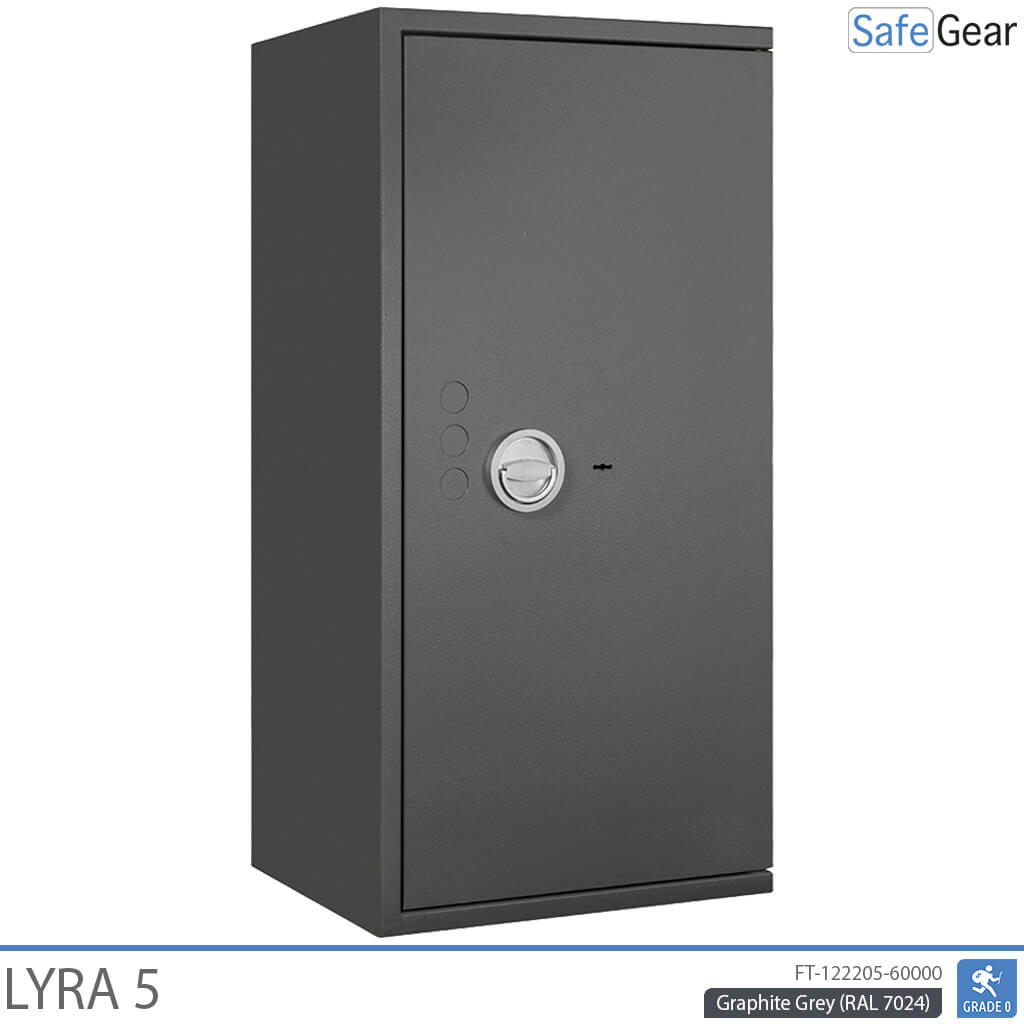 Lyra 5 - Cassaforte di sicurezza (109 Litri) - Test antieffrazione Grado 0