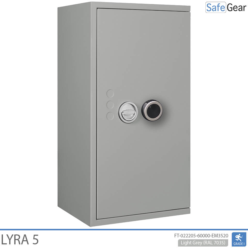 Lyra 5 - Cassaforte di sicurezza (109 Litri) - Test antieffrazione Grado 1