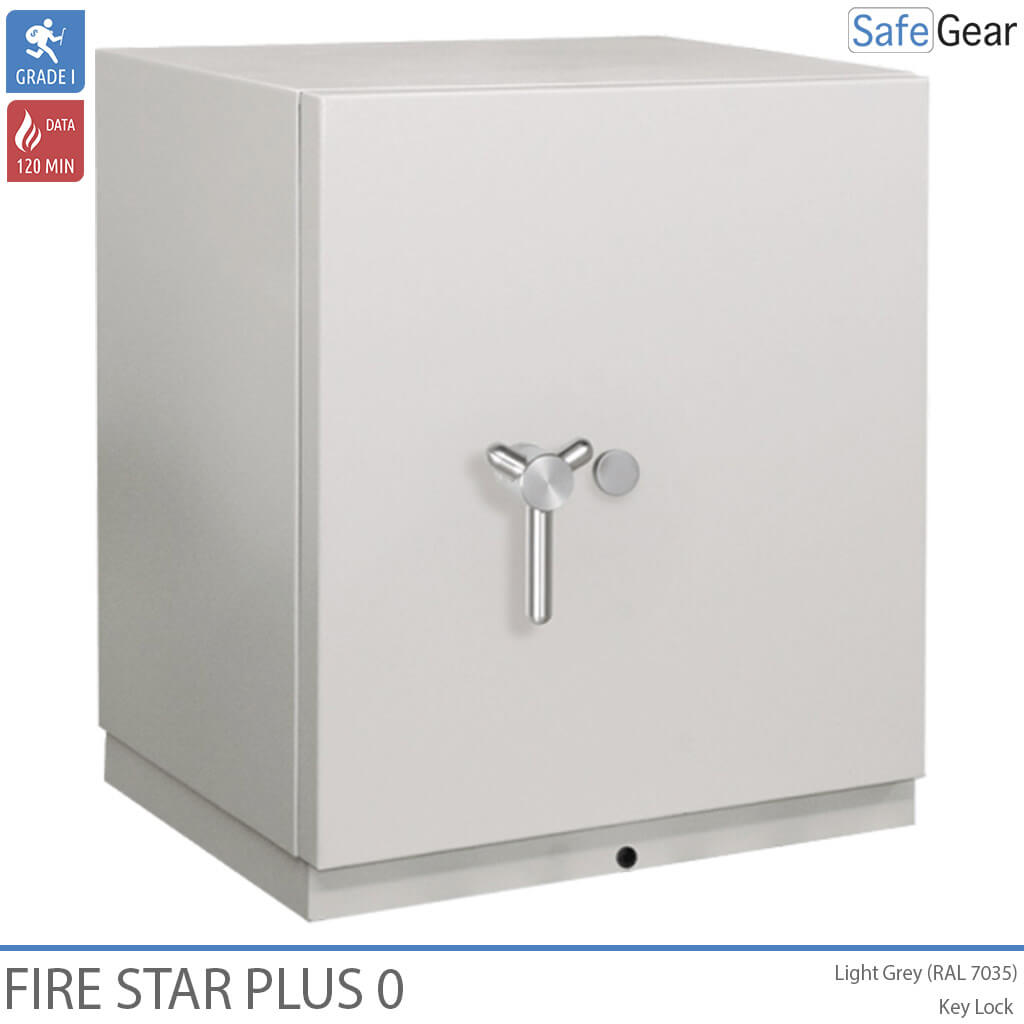 Fire Star Plus 0 Cassaforte Per Dati (44 LTO) - Test antieffrazione Grado I / Test antincendio 120 min
