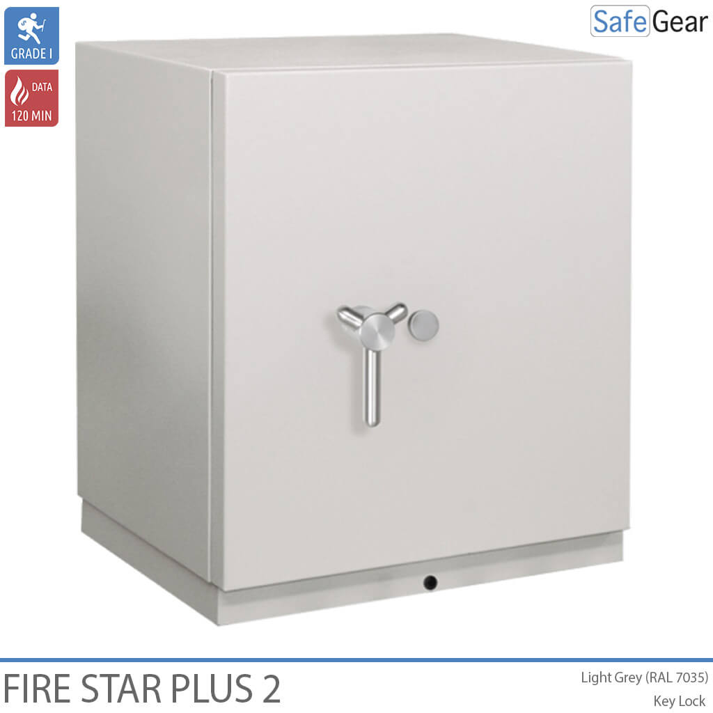 Fire Star Plus 2 Cassaforte Per Dati (168 LTO) - Test antieffrazione Grado I / Test antincendio 120 min