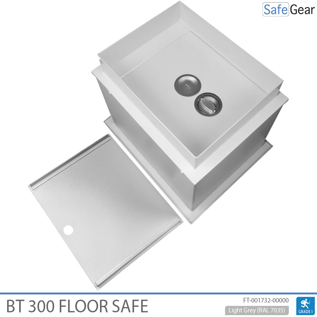 BT 300 Cassaforte da pavimento antieffrazione (72 L) - Test antieffrazione Grado 1