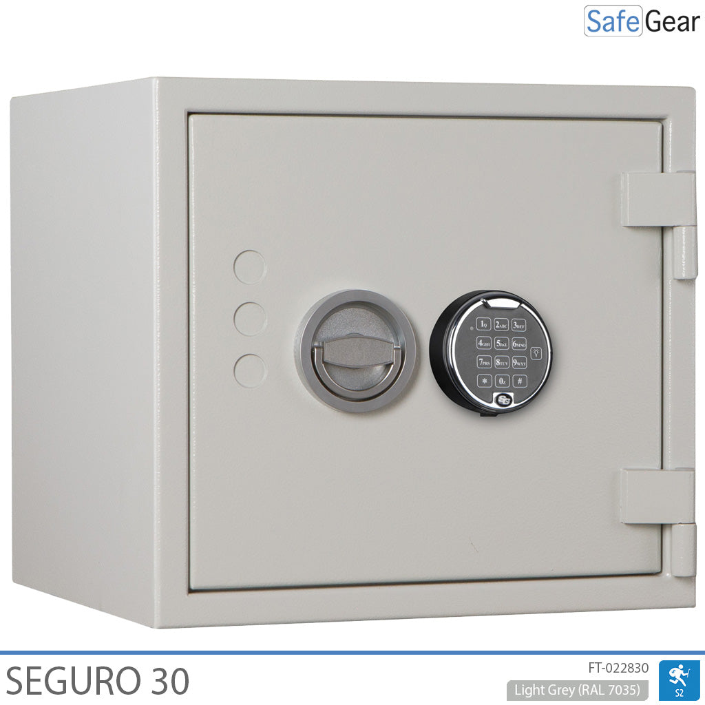 Seguro 30 - Cassaforte (36 Litri) - Test Antieffrazione Grado S2