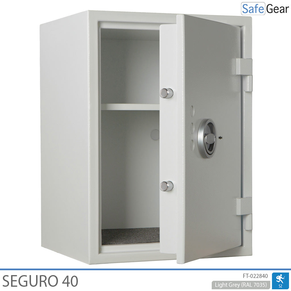 Seguro 40 - Cassaforte (58 litri) - Grado di prova antieffrazione S2