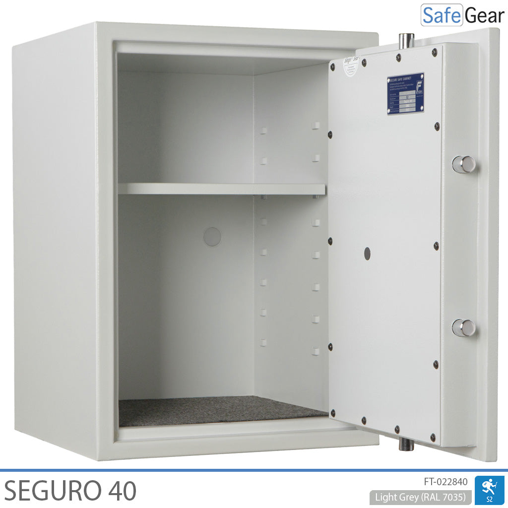 Seguro 40 - Cassaforte (58 litri) - Grado di prova antieffrazione S2