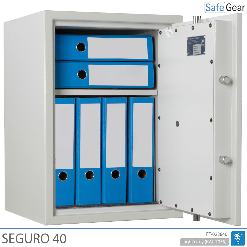 Seguro 40 - Cassaforte (58 litri) - Grado di prova antieffrazione S2