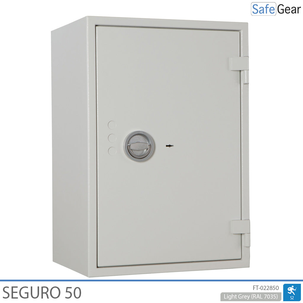Seguro 50 - Cassaforte (91 litri) - Grado di resistenza ai furti S2