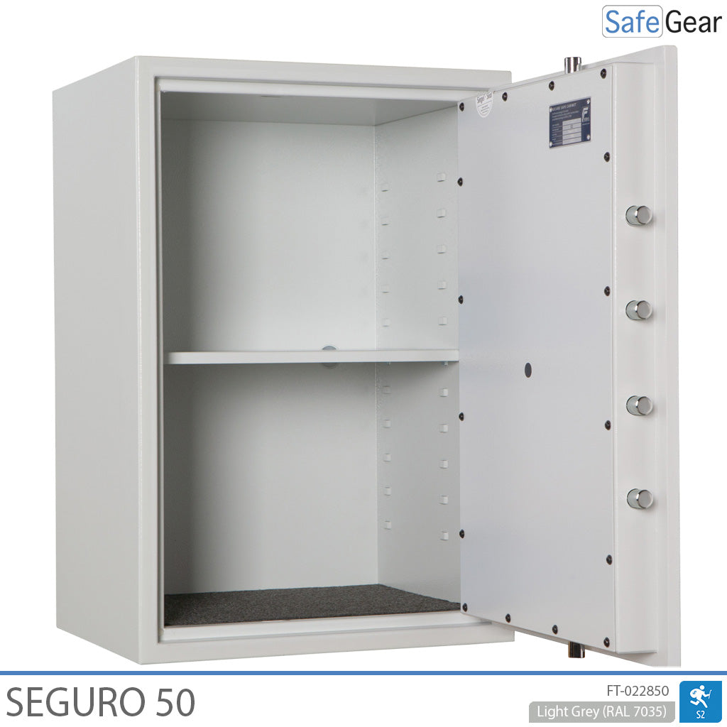 Seguro 50 - Cassaforte (91 litri) - Grado di resistenza ai furti S2