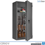 Cervo V - Armeria - (14 fucili) - Test antieffrazione Grado 1