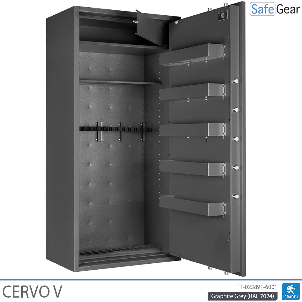 Cervo V - Armeria - (14 fucili) - Test antieffrazione Grado 1