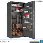 Cervo V - Armeria - (14 fucili) - Test antieffrazione Grado 1