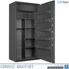 Cervo V Multi Set - Armadietto portafucili - (14 fucili) - Test antieffrazione Grado 1