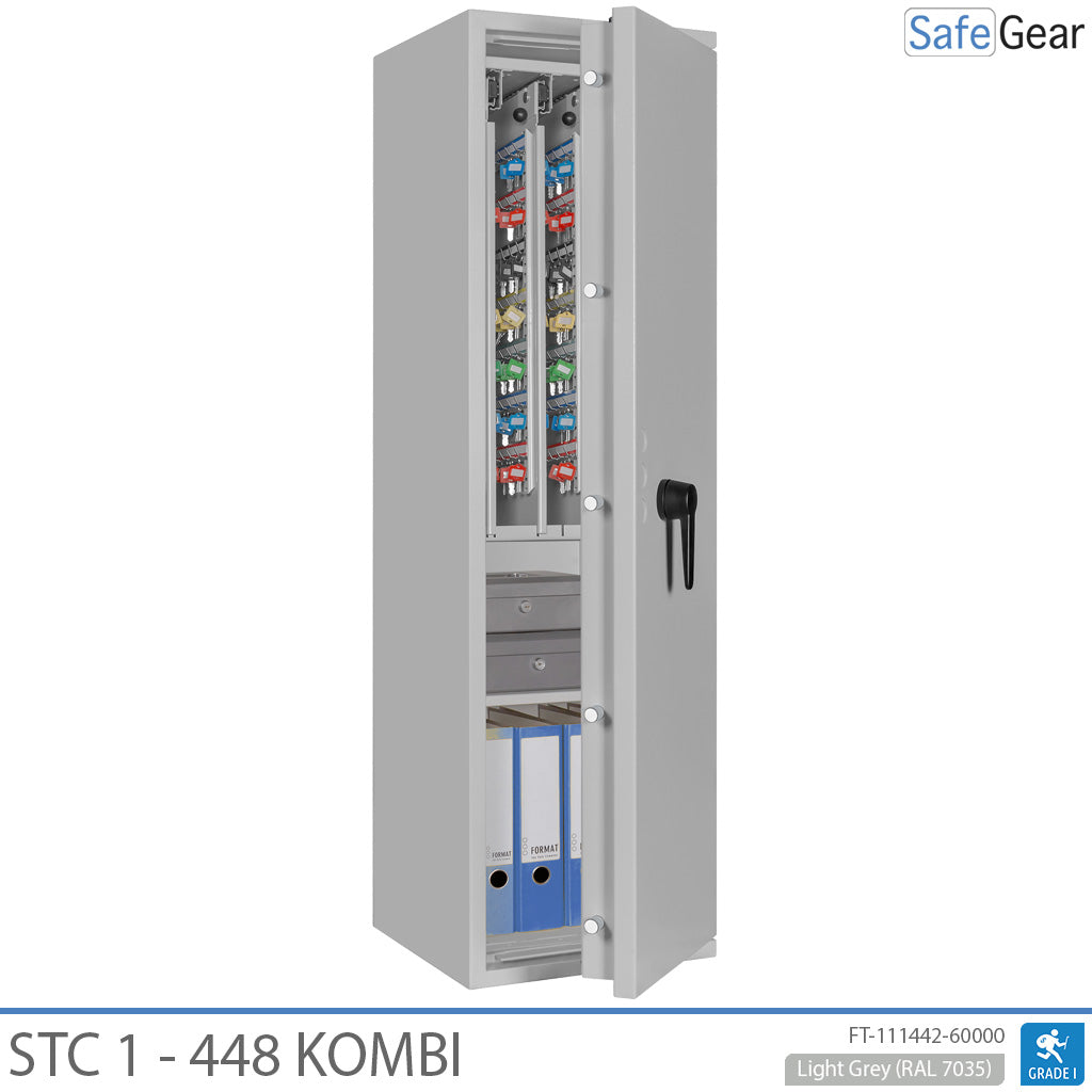 STC 1 - 448 Kombi - 448 chiavi (125 L) - Grado antieffrazione I - Serratura A Codice