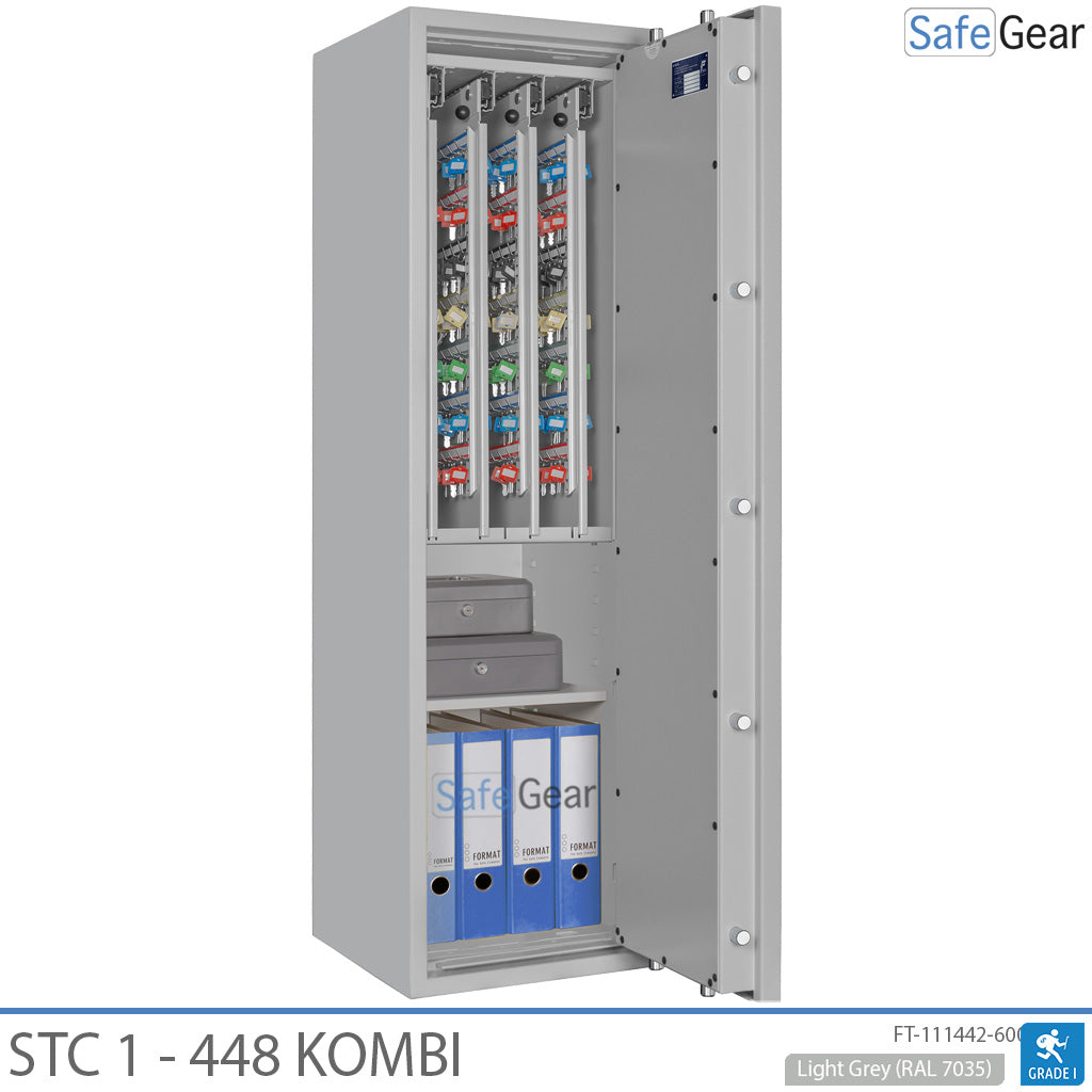STC 1 - 448 Kombi - 448 chiavi (125 L) - Grado antieffrazione I - Serratura a chiave