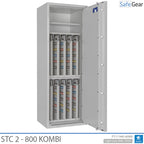 STC 2 - 800 Kombi - 800 chiavi (166 L) - Grado antieffrazione I - Serratura a chiave