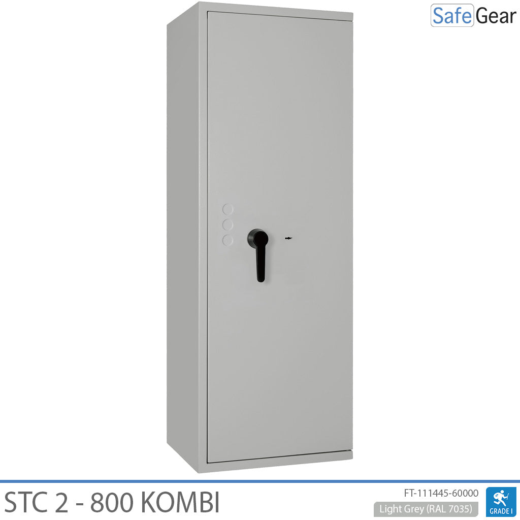 STC 2 - 800 Kombi - 800 chiavi (166 L) - Grado antieffrazione I - Serratura A Codice