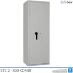 STC 2 - 800 Kombi - 800 chiavi (166 L) - Grado antieffrazione I - Serratura A Codice