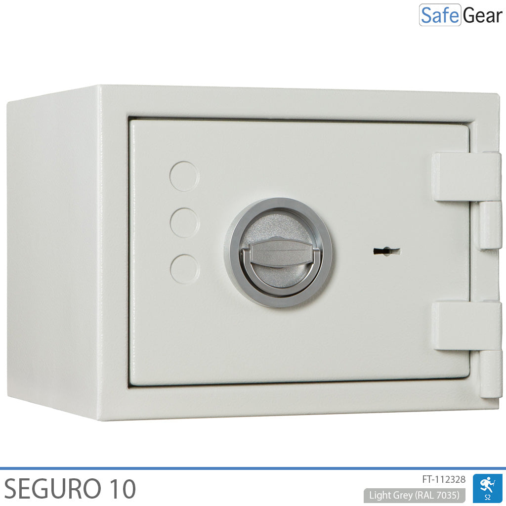Seguro 10 - Cassaforte (11 Litri) - Grado di resistenza ai furti S2