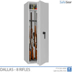 Dallas - Cassaforte Per Armi (8 fucili) - Test antieffrazione Grado 1