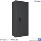Dallas - Cassaforte Per Armi (10 fucili) - Test antieffrazione Grado 1