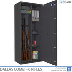 Dallas Combi - Cassaforte Per Armi (6 fucili) - Test antieffrazione Grado 1