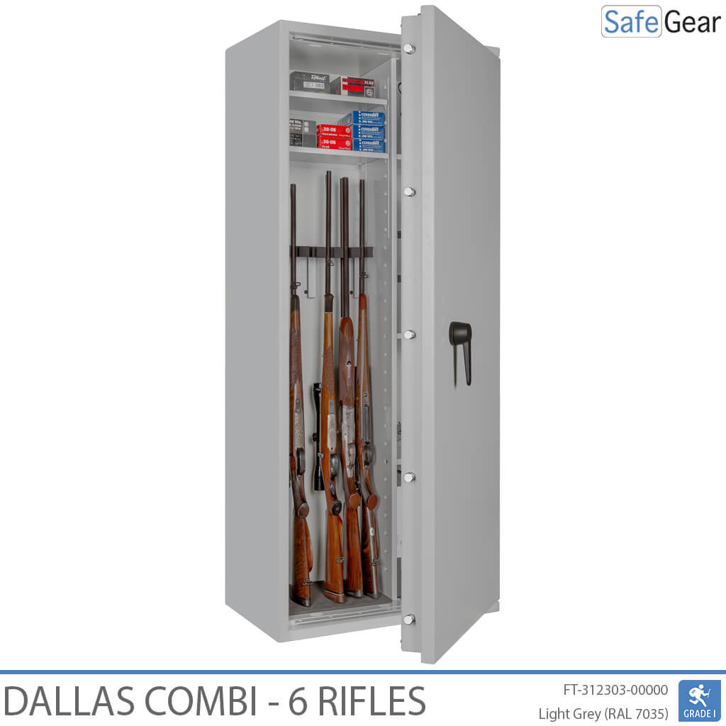 Dallas Combi - Cassaforte Per Armi (6 fucili) - Test antieffrazione Grado 1