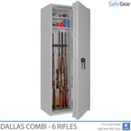 Dallas Combi - Cassaforte Per Armi (6 fucili) - Test antieffrazione Grado 1
