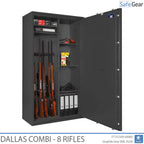 Dallas Combi - Cassaforte Per Armi (8 fucili) - Test antieffrazione Grado 1