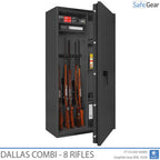 Dallas Combi - Cassaforte Per Armi (8 fucili) - Test antieffrazione Grado 1
