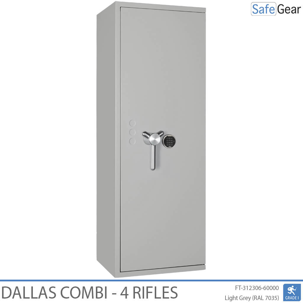 Dallas Combi - Cassaforte Per Armi (4 fucili) - Test antieffrazione Grado 1