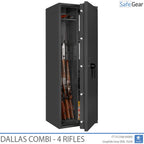 Dallas Combi - Cassaforte Per Armi (4 fucili) - Test antieffrazione Grado 1
