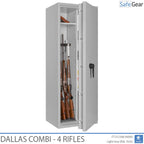 Dallas Combi - Cassaforte Per Armi (4 fucili) - Test antieffrazione Grado 1