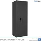 Dallas Combi - Cassaforte Per Armi (4 fucili) - Test antieffrazione Grado 1