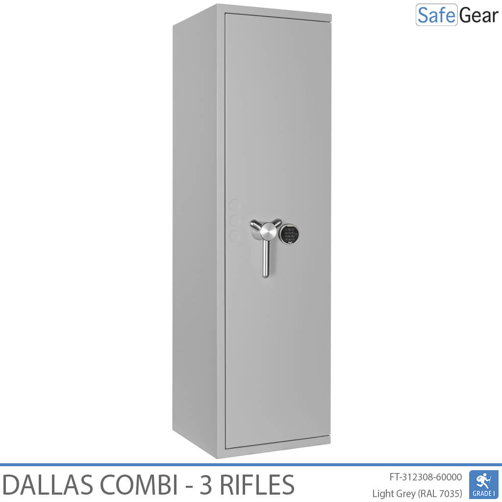 Dallas Combi - Cassaforte Per Armi (3 fucili) - Test antieffrazione Grado 1