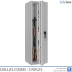 Dallas Combi - Cassaforte Per Armi (3 fucili) - Test antieffrazione Grado 1