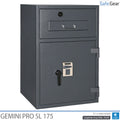 Gemini Pro SL 175 Cassaforte Deposito (205 L) - Test antieffrazione D-I - Serratura a chiave