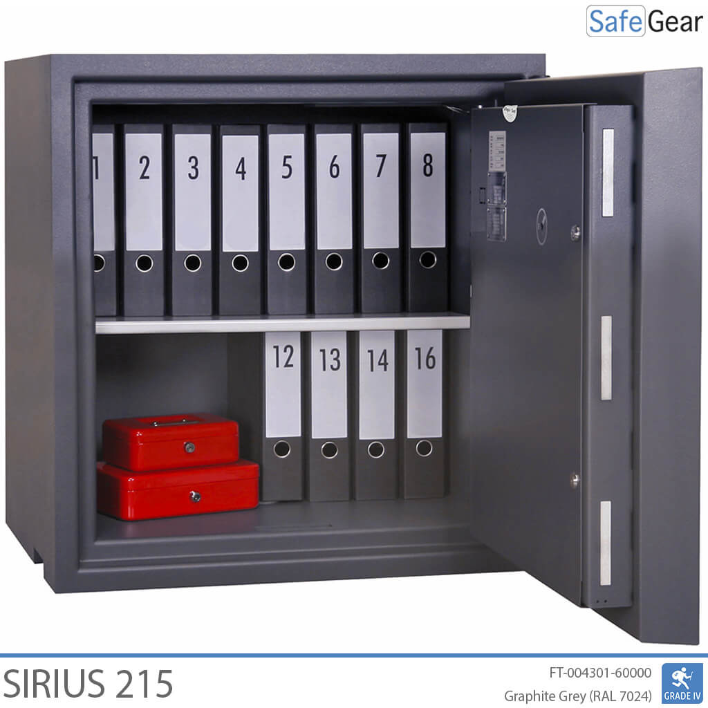 Sirius Cassaforte (215 L) - Grado 4 di resistenza allo scasso